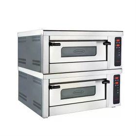 CSA Karacasan Elektrikli Çift Katlı 8'li Dijital Pizza Fırını