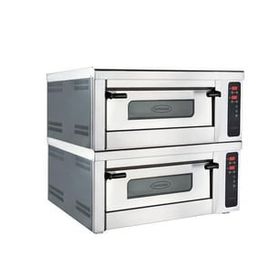 CSA Karacasan Elektrikli Çift Katlı 8'li Dijital Pizza Fırını
