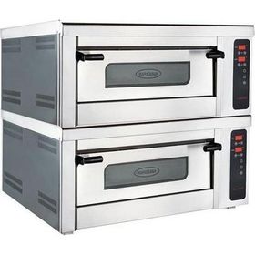 CSA Karacasan Elektrikli Çift Katlı 8'li Dijital Pizza Fırını