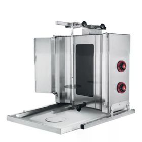 CSA Karacasan Endüstriyel Elektrikli 2 Radyanlı Döner Ocağı Makinesi