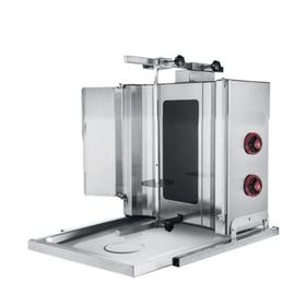 CSA Karacasan Endüstriyel Elektrikli 2 Radyanlı Döner Ocağı Makinesi