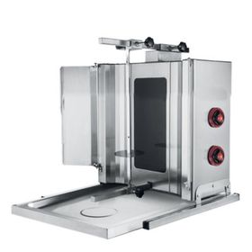 CSA Karacasan Endüstriyel Elektrikli 2 Radyanlı Döner Ocağı Makinesi
