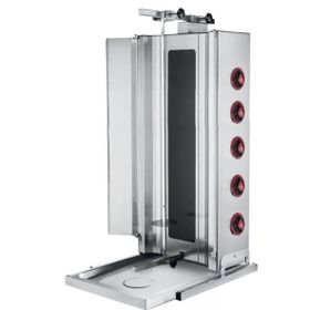CSA Karacasan Endüstriyel Elektrikli 5 Radyanlı Döner Ocağı Makinesi