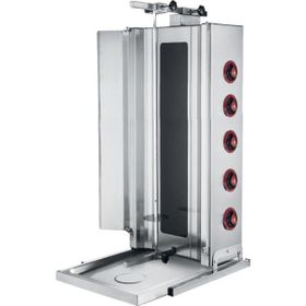 CSA Karacasan Endüstriyel Elektrikli 5 Radyanlı Döner Ocağı Makinesi