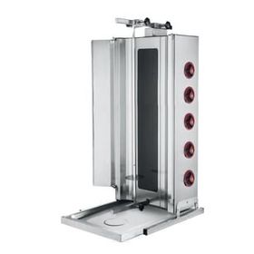 CSA Karacasan Endüstriyel Elektrikli 5 Radyanlı Döner Ocağı Makinesi