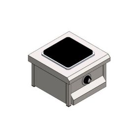 CSA Karacasan Set Üstü 1 Gözlü Elektrikli Ocak