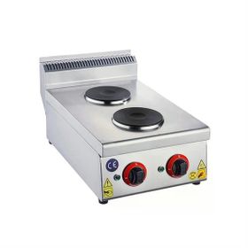 CSA Karacasan Snack Seri Set Üstü Elektrikli Çiftli Ocak