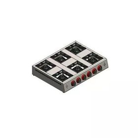 CSA Karacasan Tüplü 6 Gözlü Mini Set Üstü Ocak