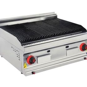 CSA KRCS.IZLDG.870 80x70x30 cm Set Üstü Gazlı Lavataş Döküm Izgara