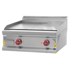 CSA KRCS.IZPE.870 80x70x30 cm Set Üstü Elektrikli Düz Pleyt Izgara