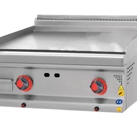 CSA KRCS.IZPG.870 80x70x30 cm Set Üstü Gazlı Düz Pleyt Izgara