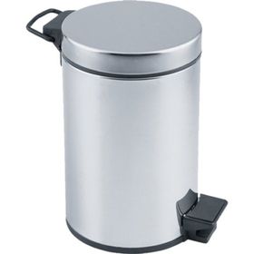 CSK 12 L Krom 430 Paslanmaz Pedallı Çöp Kovası