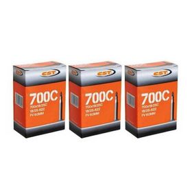 CST 700x18-25 Presta Sibop 60 mm 3'lü Bisiklet İç Lastik Seti