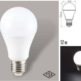 CT-4266 12W/2700K LED AMPUL (GÜNIŞIĞI) CATA