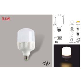 CT-4329 13W/2700K LED AMPUL (GÜNIŞIĞI) CATA