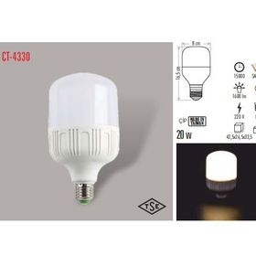 CT-4330 18W/6500K LED AMPUL (BEYAZ) CATA