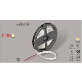 CT-4486 10Ç İÇ MEKAN 4000K LED ŞERİT(5MT) CATA