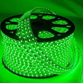 CT 4552 Cata 3 Çip Dış Mekan Şerit Led Yeşil 220 V (1 Metre)
