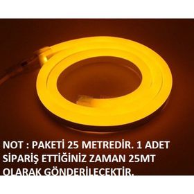 CT-4554 NEON LED HORTUM AMBER(25 MT) CATA