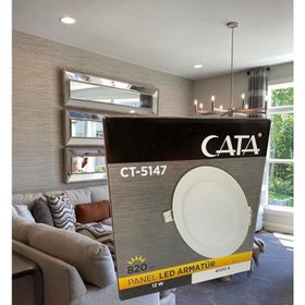 CT-5147 12W/2700K ALM. PANEL LED ARMATÜR (GÜNIŞIĞI)CATA