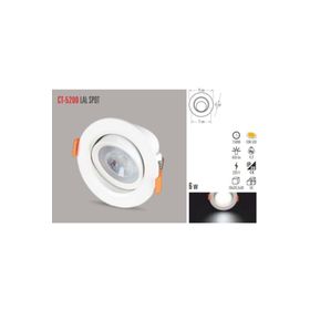 CT 5200 CATA 6W LED SPOT GÜNIŞIĞI 3200K