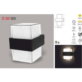 CT-7047 10W/3200K BORA LED APLİK (GÜNIŞIĞI)CATA