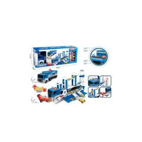 Ctoy 660-S17 Işıklı Müzikli Taşıyıcı Polis Oyuncak Tır