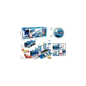 Ctoy 660-S17 Işıklı Müzikli Taşıyıcı Polis Oyuncak Tır