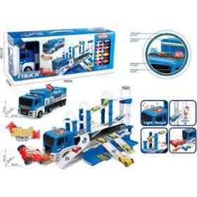 Ctoy 660-S17 Işıklı Müzikli Taşıyıcı Polis Oyuncak Tır
