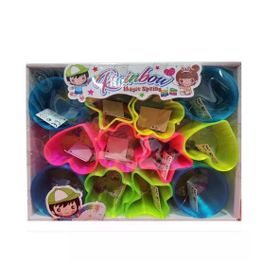 Ctoy A7012-2 Geometrik Şekilli Renkli Stres Yayı