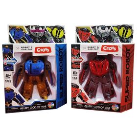 Ctoy CTOY-666-Z 12'li Stand Arabaya Dönüşebilen Mini Robot