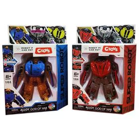 Ctoy CTOY-666-Z 12'li Stand Arabaya Dönüşebilen Mini Robot