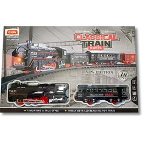 Ctoy JHX6689 Işıklı Sesli 10 Parça Tren Seti