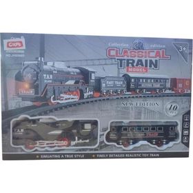 Ctoy JHX6689 Işıklı Sesli 10 Parça Tren Seti