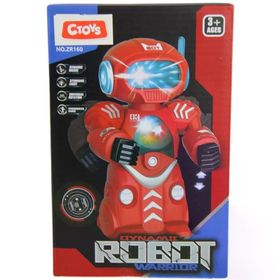 Ctoy ZR160 Işıklı Sesli Dans Edebilen ve 360 Derece Dönen Robot
