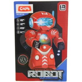 Ctoy ZR160 Işıklı Sesli Dans Edebilen ve 360 Derece Dönen Robot