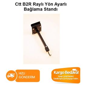 Ctt B2R Raylı Bağlama Duvar Standı