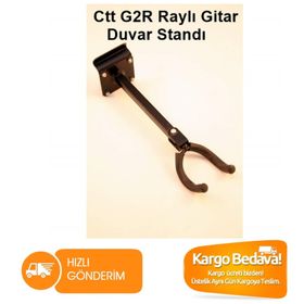 Ctt G2R Raylı Gitar Duvar Standı