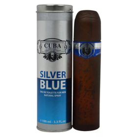Cuba Silver Blue For Men EDT 100 ml Erkek Parfümü