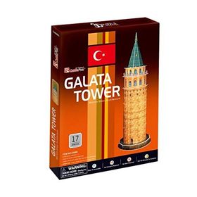 Cubic Fun 3D 17 Parça Galata Kulesi Puzzle