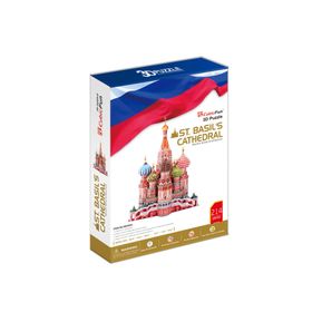 Cubic Fun 3D 173 Parça St.Aziz Vasil Katedrali Rusya Puzzle