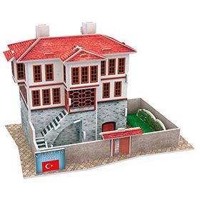 Cubic Fun 3D 18 Parça Türk Halk Evi 2 Puzzle