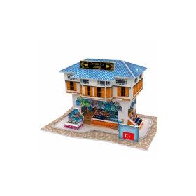 Cubic Fun 3D 26 Parça Türk Halk Evi 1 Puzzle