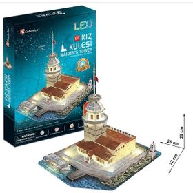 Cubic Fun 3D 66 Parça Led Kız Kulesi Puzzle