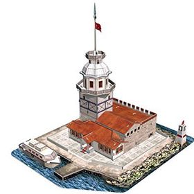Cubic Fun 3D 66 Parça Led Kız Kulesi Puzzle