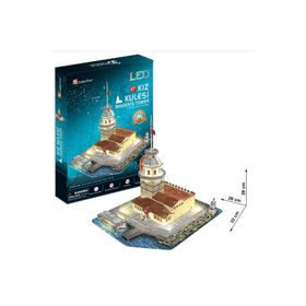 Cubic Fun 3D 66 Parça Led Kız Kulesi Puzzle