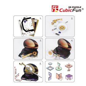 Cubic Fun 3D 71 Voyager Space Probe Parça Puzzle