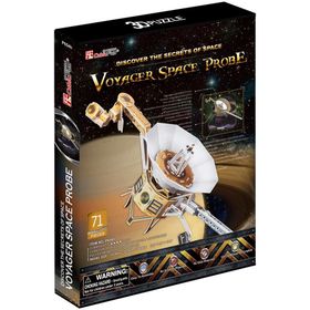 Cubic Fun 3D 71 Voyager Space Probe Parça Puzzle