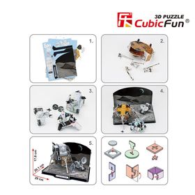 Cubic Fun 3D Apollo Lunar Module 104 Parça Puzzle
