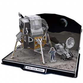 Cubic Fun 3D Apollo Lunar Module 104 Parça Puzzle